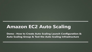 Demo -  AWS EC2 AutoScaling Tutorial