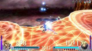 Dissidia: Final Fantasy - Tidus (overdrive) vs Cloud (both lv100)
