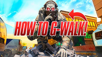 How To Do The G-Walk in MW2 Official Tutorial (Controller + Kbm)