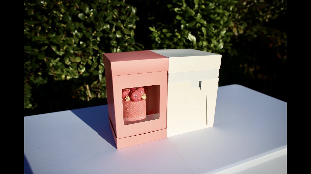 Olbaa Tall Cake Box VS Generic Cake box