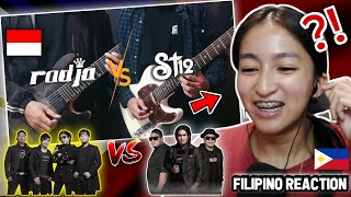 ST12 VS RADJA: MELODI BATTLE‼️ WOAHHH INI SANGAT KEREN‼️ | FILIPINO REACTION🇵🇭
