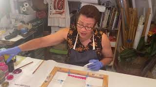 Beginners Silk Painting Workshop: Painting pt 1
