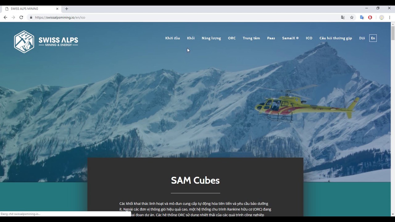 [SAM] [SAE] SWISS ALPS MINING | Cubes