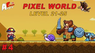 Pixel World - Super Run - Gameplay #4 level 21-25 (Android) screenshot 5