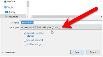 How to Change the Default File Format in LibreOffice