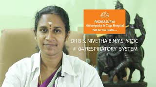 #04 DR B.S NIVETHA B.N.Y.S - ONLINE CLASS   RESPIRATORY  SYSTEM IN TAMIL.