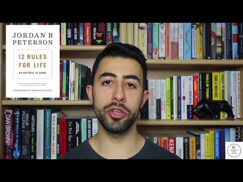 12 Rules For Life: An Antidote To Chaos by Jordan.B.Peterson | One Minute Book Review