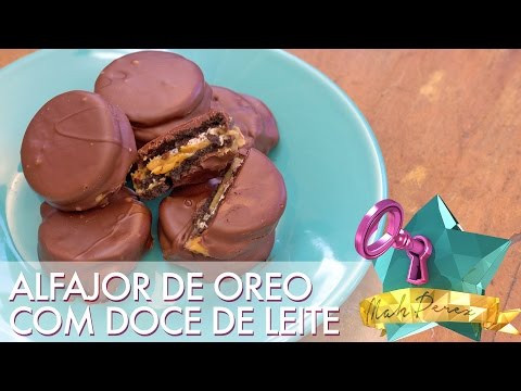 COMO FAZER ALFAJOR DE OREO COM DOCE DE LEITE
