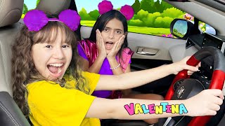 Valentina e Maria Clara EM REGRAS DE CONDUTA PARA CRIANÇAS no carro e outras histórias engraçadas