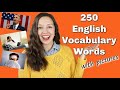 250 important english vocabulary words with pictures