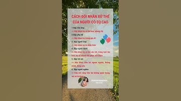 Cách đối nhân xử thế của người EQ cao #baihoccuocsong #ngam #thomtranchungkhoan