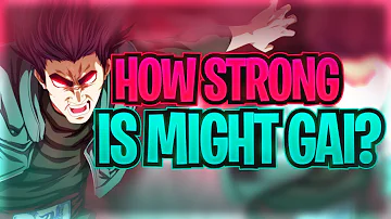 Is Guy the strongest in Naruto?
