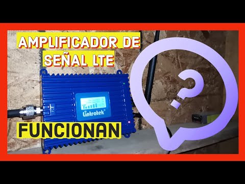 Repetidor de Señal Móvil de Banda Dual 2G y 4G LTE - 600 m²