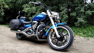 Yamaha XVS950 обзор. Приятный круизер от Ямахи