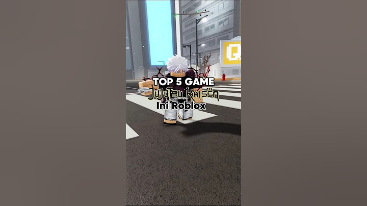 top 5 game jujutsu kaisen in roblox #roblox #jjk #anime #update #gooblox