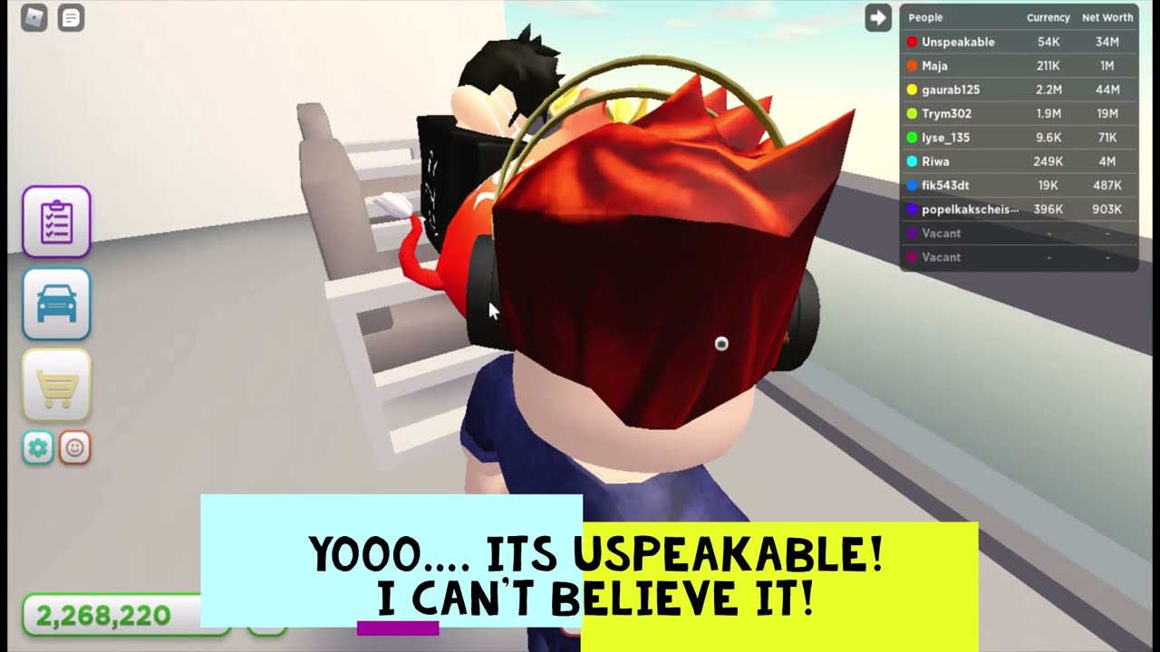 I met Unspeakable in roblox! @Unspeakable - YouTube
