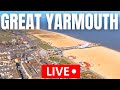 🔴 Great Yarmouth LIVE - Golden Mile Seafront TOUR at Sunset