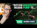 Bitcoin breakout is bullish retest and then  btc price prediction