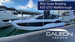 First Look: Stunning Galeon 435 GTO Touring Yacht Premiere at Miami International Boat Show 2024