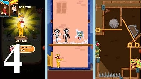 Pull the pin 2 pull him out - Gameplay Walkthrough Part 4 - Level 16-20 (iOS, Android)