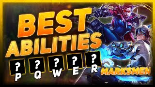 The STRONGEST Abilities In The Game (Marksmen) | League of Legends