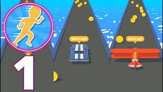 Idle Speed Race - Gameplay Walkthrough Part 1 - Tutorial (iOS, Android) screenshot 2