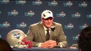 Rob Gronkowski Draft Day Press Conference