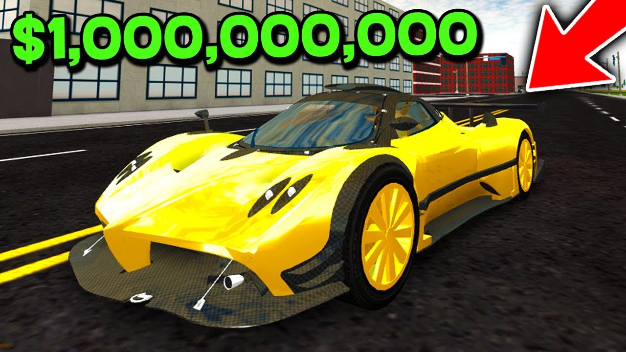 WORLDS MOST EXPENSIVE SUPERCAR! *ROBLOX ULTIMATE CAR SIMULATOR* - YouTube