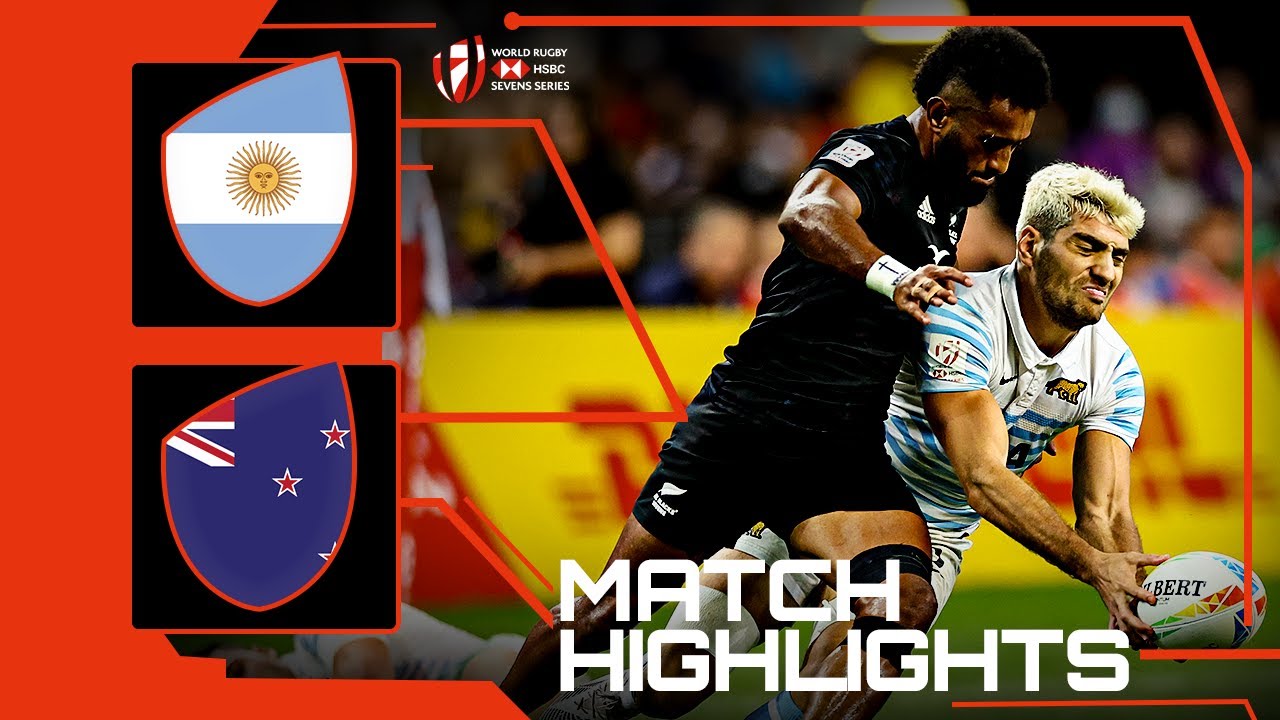 WHAT A FINAL! Argentina v New Zealand HSBC Singapore Rugby Sevens 2023 