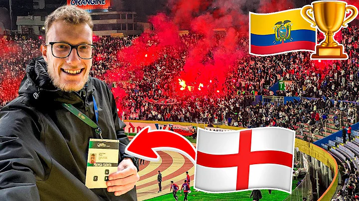 English Fan Experiences Copa De Ecuador Final! 