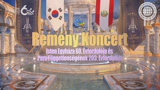 [60. Évforduló] Isten Egyházának 60. Évfordulója és Peru Függetlenségének 203. Évfordulója