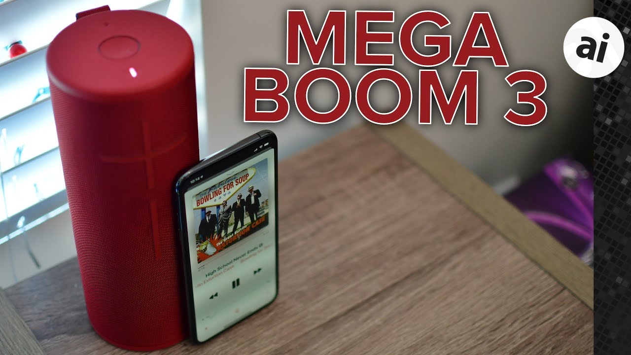 Review: Ultimate Ears MegaBoom 3 Pumps Out the with Plenty of Bass -