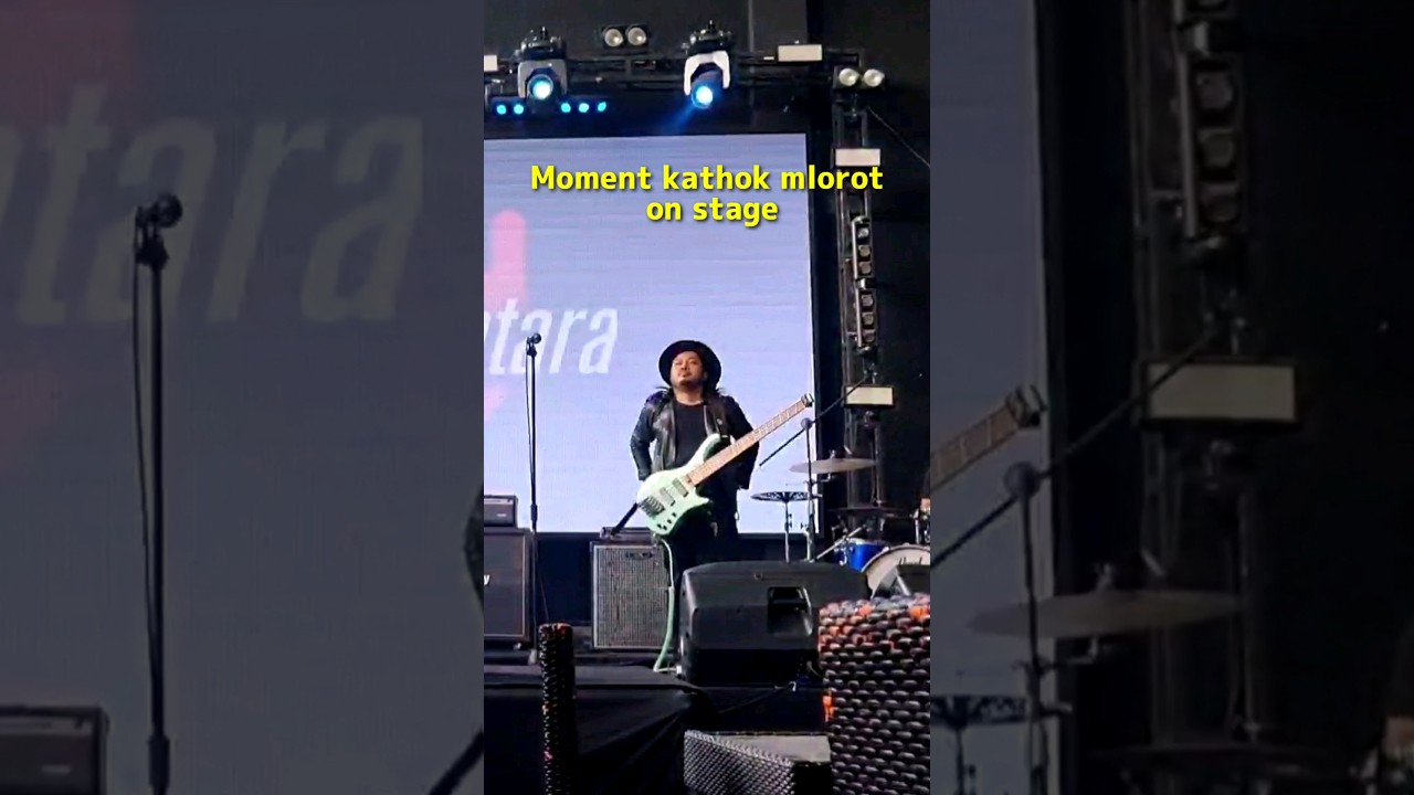 KATHOK MLOROT ON STAGE FESTIVAL ROCK 😆🤘 