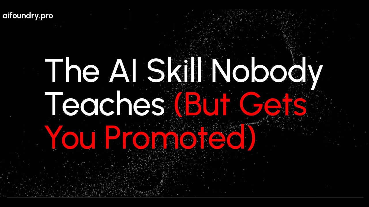 The Most Underrated AI Skill that anyone can learn : Context Engineering