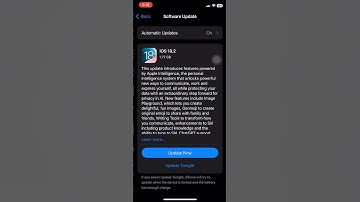 iOS 18.2 update released #ios18 #ios18.2 #appleupdates #apple