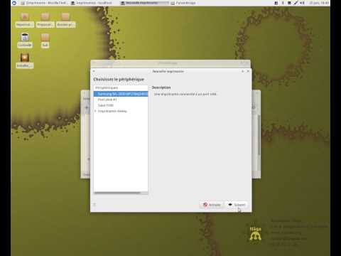 Vidéo: Comment Installer Une Imprimante Sous Linux