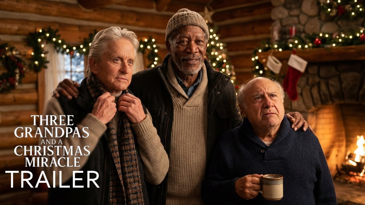 THREE GRANDPAS AND A CHRISTMAS MIRACLE (2026) - First Trailer | Morgan Freeman, Michael Douglas