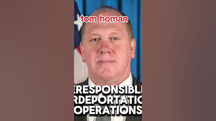 Trump Appoints Tom Homan as "Border Czar"