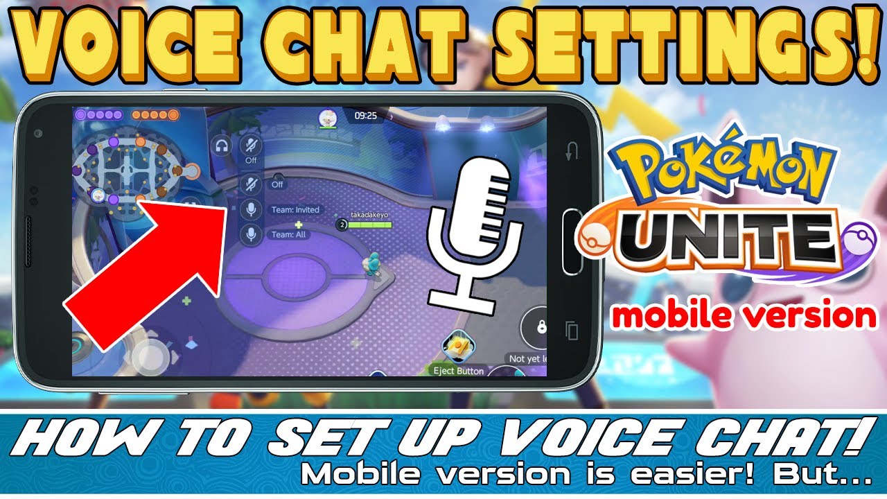 Voice Chat Pokemon Unite Mobile Version Setting Up Voice Chat Guide Everything You Need To Know Youtube Voice Chat Pokemon Unite Mobile Version Setting Up Voice Chat Guide Everything You Need To Know Youtube