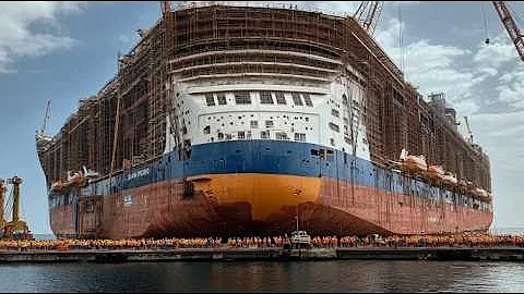 Inside The World's Biggest Shipyards: How Super Cruise Ships And Submarines Are Made