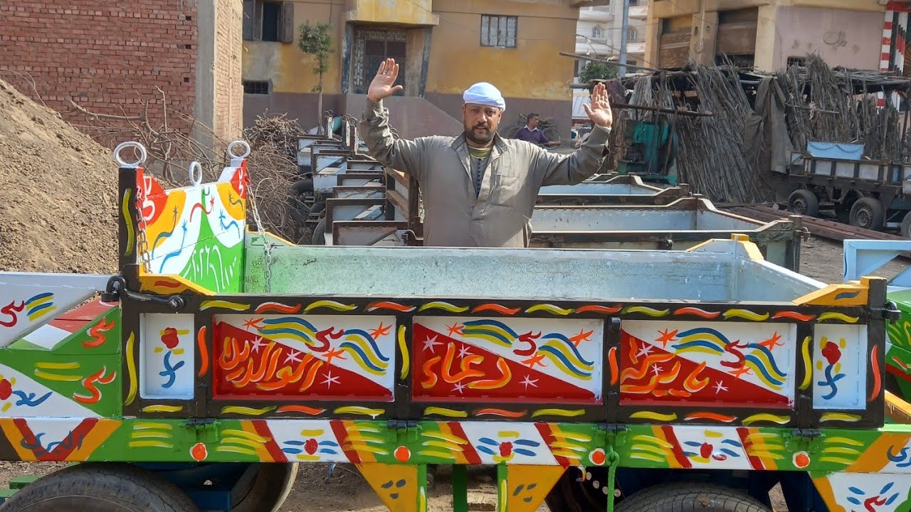 #مواطن_مصري ينجح في صناعه عربيات كارو بطريقه ممتازه هزت العالم كله 😱