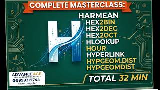 #aceicomputer HYPGEOMDIST| HYPGEOM.DIST| HYPERLINK| HOUR| HLOOKUP| HEX2OCT| HEX2DEC|HEX2BIN|HARMEAN