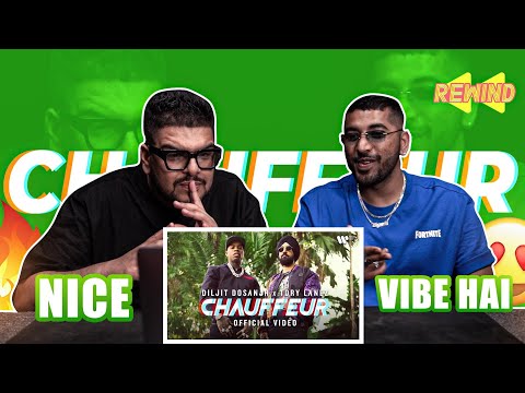 Chauffeur | Diljit Dosanjh x Tory Lanez | Ikky | Reaction | Benialla Rewind