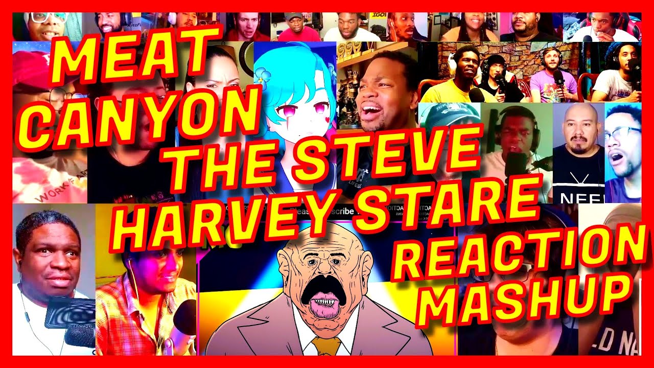 MEAT CANYON THE STEVE HARVEY STARE REACTION MASHUP MEATCANYON