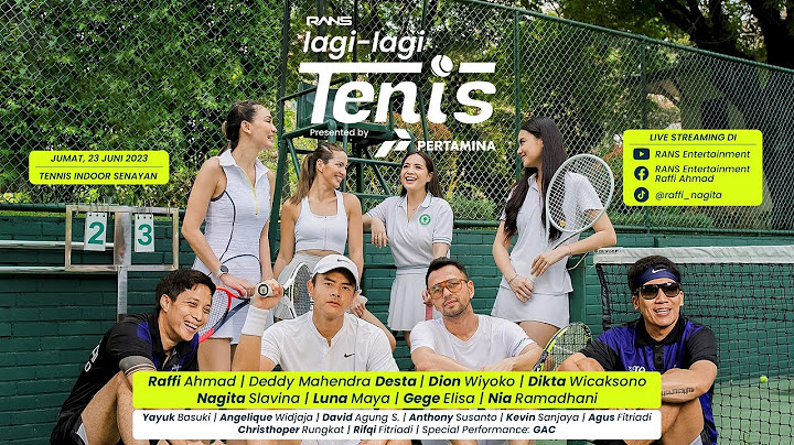 EXCLUSIVE LIVE REVENGE MATCH: TIM RAFFI VS TIM DESTA at LAGI-LAGI TENIS PRESENTED BY PERTAMINA