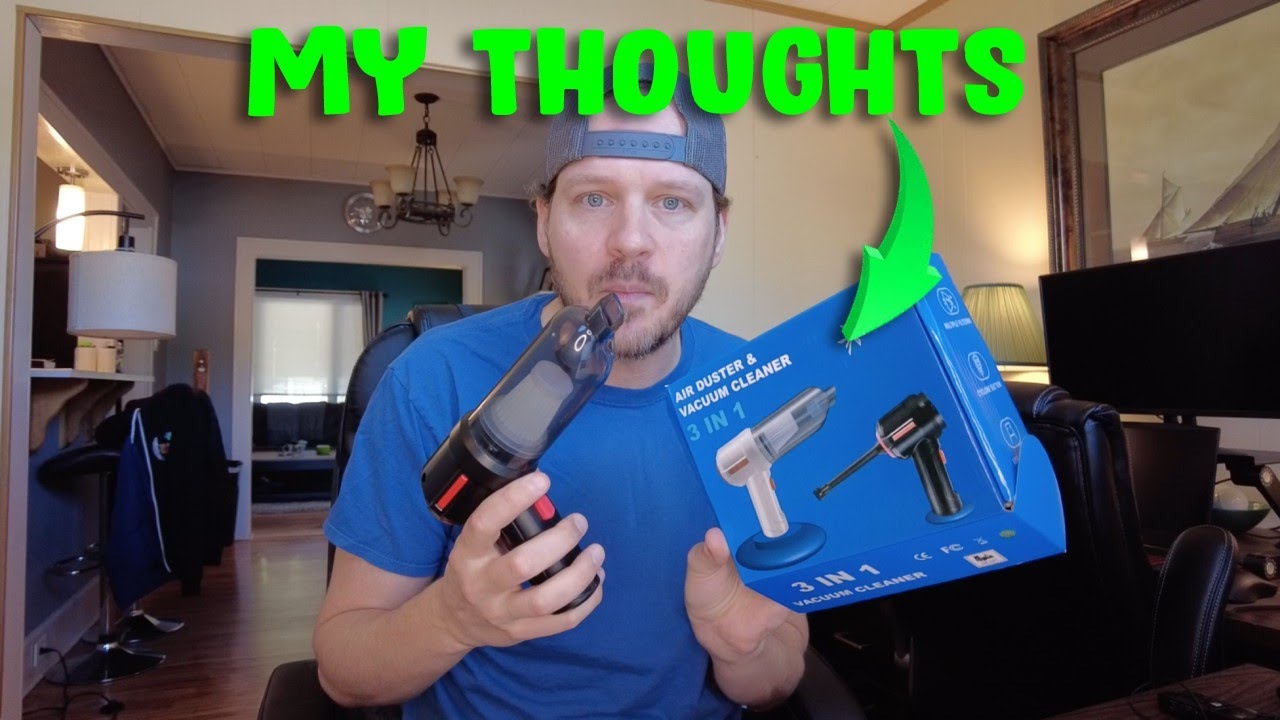 Compressed Air Duster & Mini Vacuum Review - YouTube