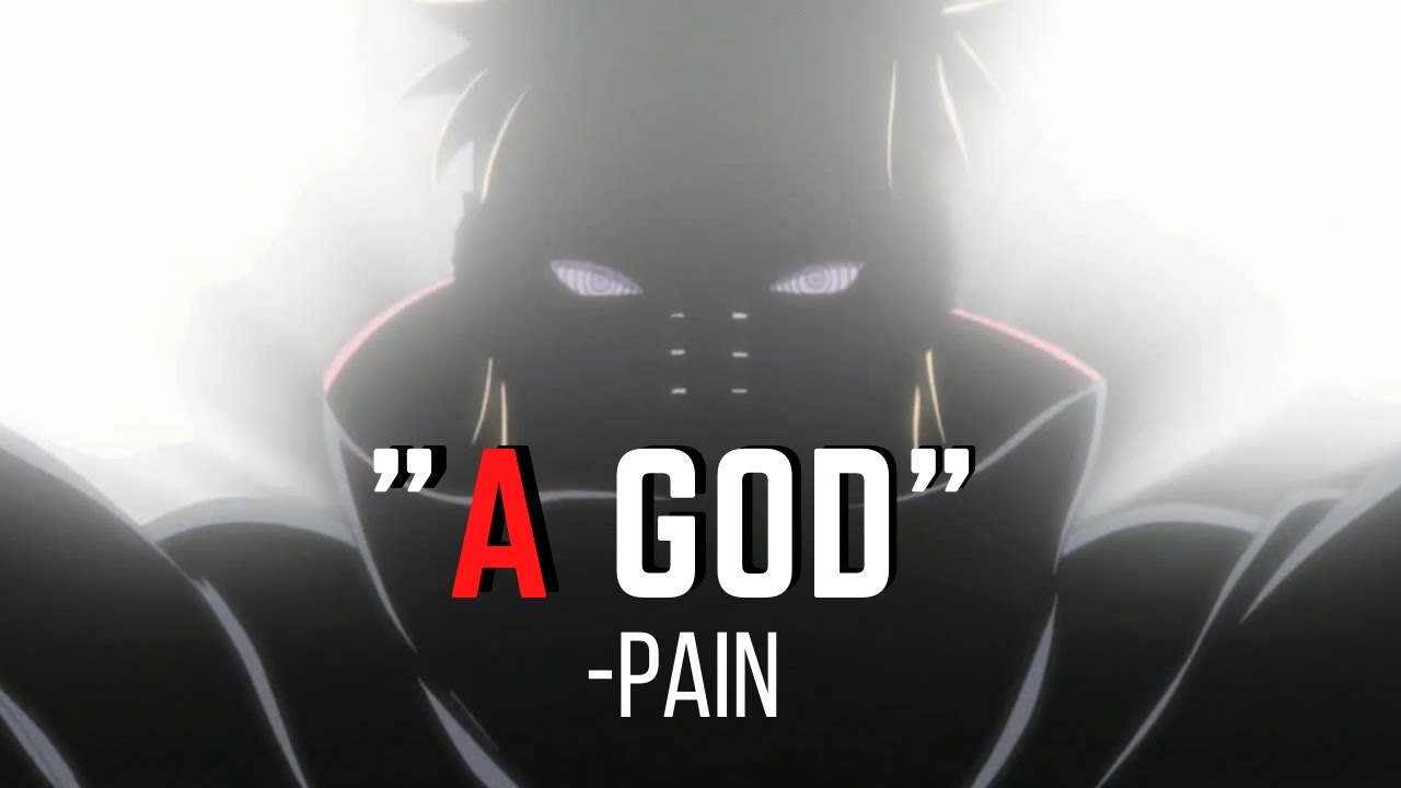 Man to a God   Pain speech  Pain  Naruto Shippuden