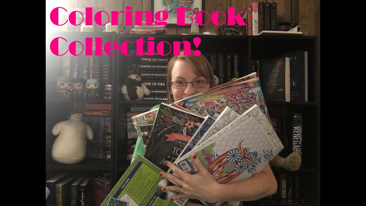 My Coloring Book Collection! - YouTube