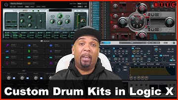 How to Create Custom Drum Kits in Logic Pro X | EXS24 | Ultrabeat | Drum Machine Designer | Alchemy
