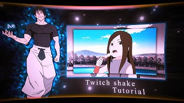 Vibe twitch shake | After effects AMV tutorial